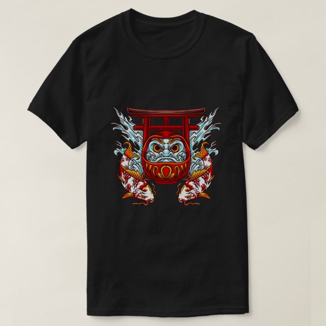 Daruma Koi T-Shirt (Design Front)