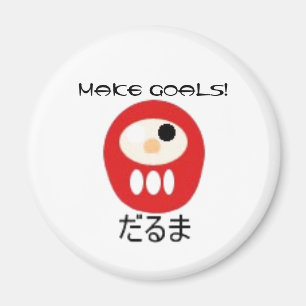 daruma, Make Goals! Magnet