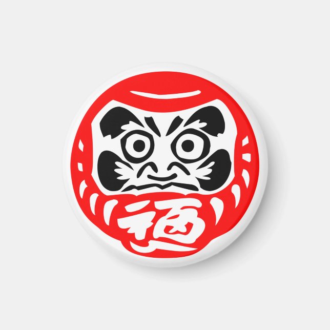 Daruma poupée  Aimants (Devant)