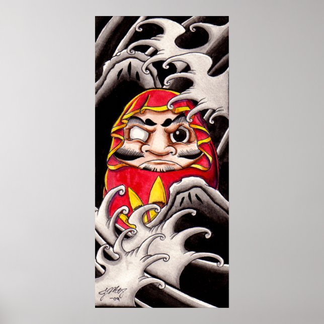 "Daruma-San" Poster (Front)