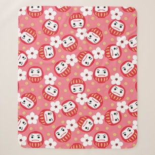 Daruma Sherpa Blanket