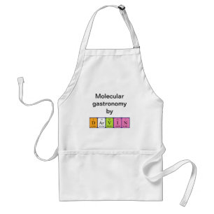 Darvin periodic table name apron