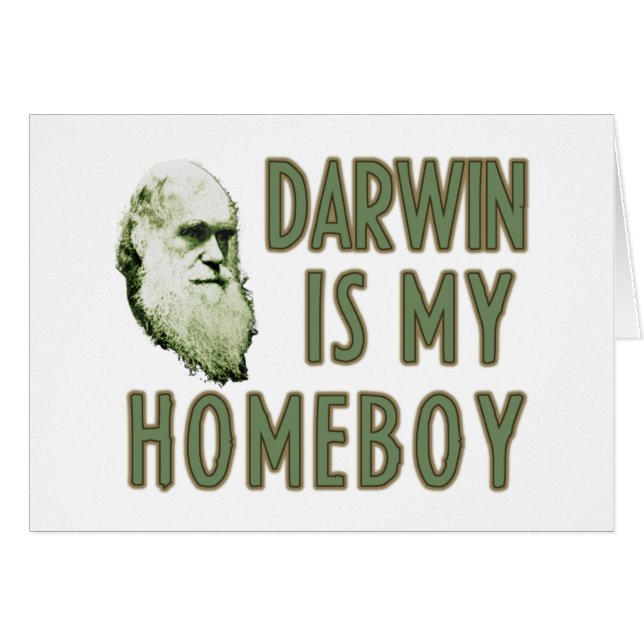 Darwin est mon homeboy (Devant horizontal)