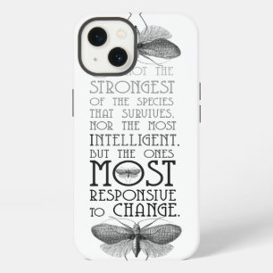 Darwin Evolution Quote iPhone 13 Case