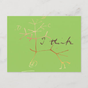 Darwin, I think tree of life Postcard