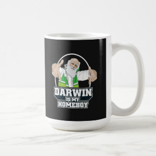 Darwin Is My Homeboy (Full Colour) Coffee Mug
