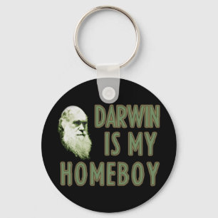 Darwin is my Homeboy Keychain
