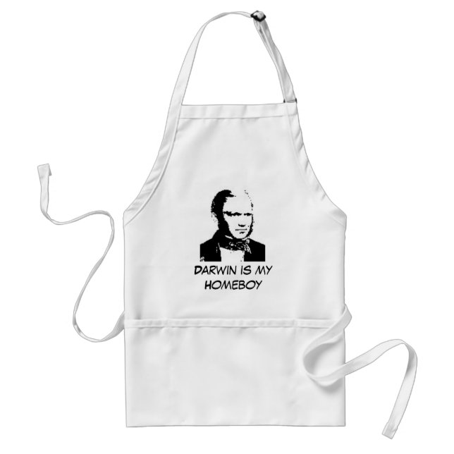 Darwin is my Homeboy Standard Apron (Front)