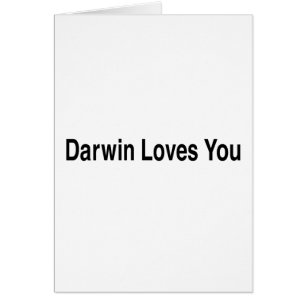 Darwin Loves You