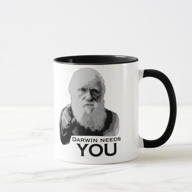 Darwin Needs You! Mug (Right)