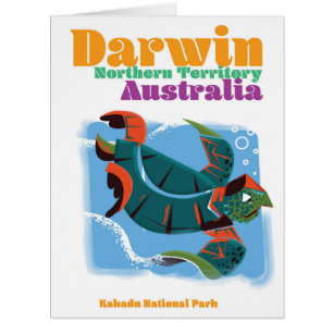 Darwin, Northern Territory Australia travel poster