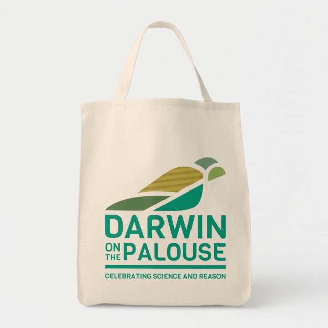 Darwin on the Palouse Tote Bag (Front)