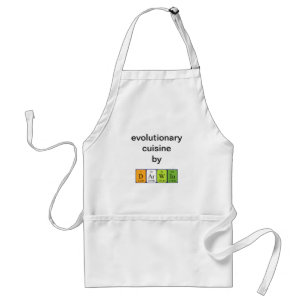 Darwin periodic table name apron