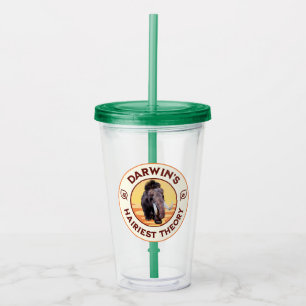 Darwin’s Hairiest Theory Cute Woolly Mammoth  Acrylic Tumbler