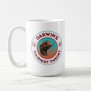Darwin’s Hairiest Theory Cute Woolly Mammoth Coffee Mug