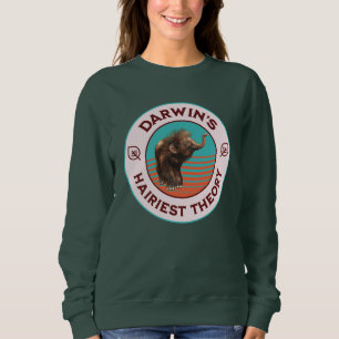 Darwin’s Hairiest Theory Cute Woolly Mammoth Sweatshirt