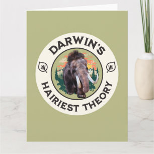 Darwin’s Hairiest Theory Woolly Mammoth Card