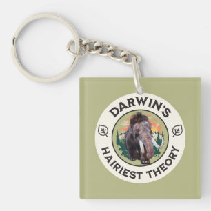 Darwin’s Hairiest Theory Woolly Mammoth Keychain