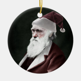 Darwin Santa Claus Ceramic Ornament