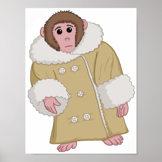 Darwin the Ikea Monkey Poster (Front)