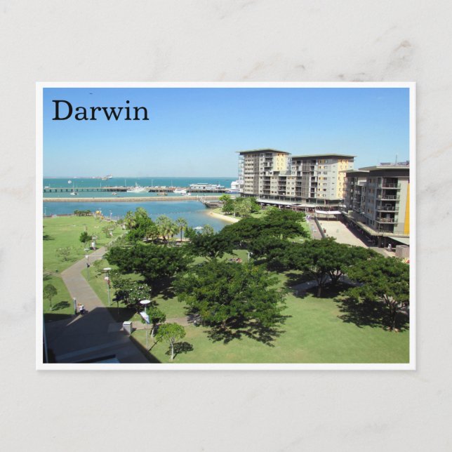 darwin waterfront park postcard (Front)