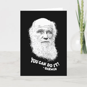 Darwin - You Can Do It Thank You Card