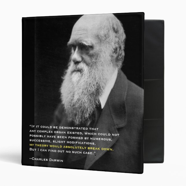 Darwin's Concession and the Bacterial Flagellum Binder (Front/Inside)