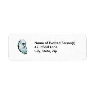 Darwin's Head Address Labels