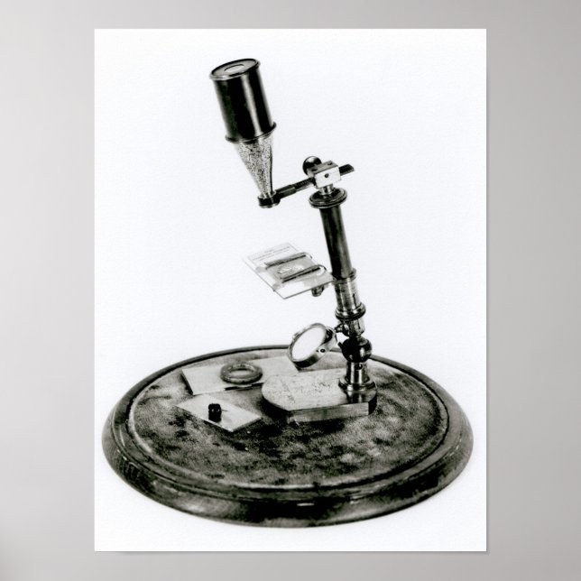 Darwin's microscope poster (Front)