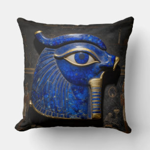 Das Ägyptische Auge´4 Throw Pillow