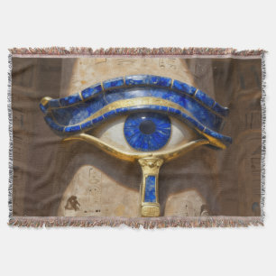 Das Ägyptische Auge´6 Throw Blanket