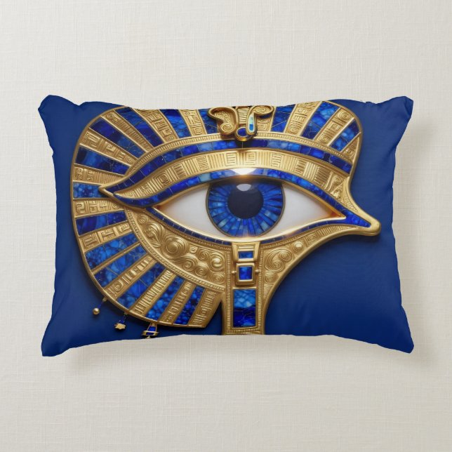 Das Ägyptische Auge´8 Accent Pillow (Front)