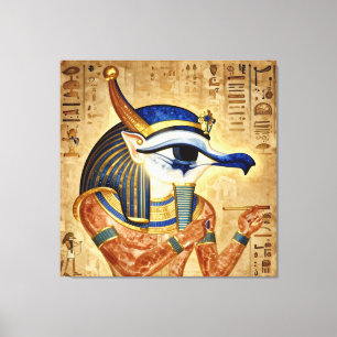 Das Ägyptische Auge Canvas Print