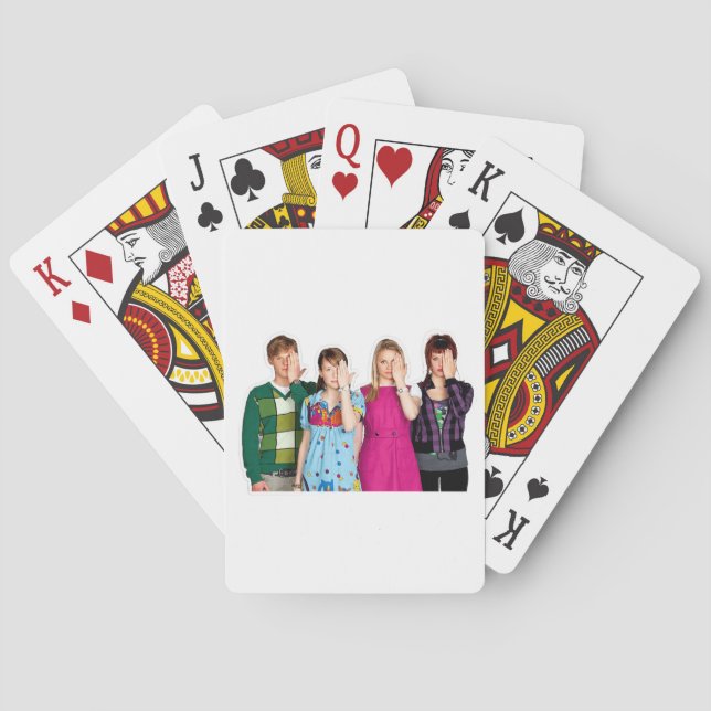 Das haus anubis  playing cards (Back)