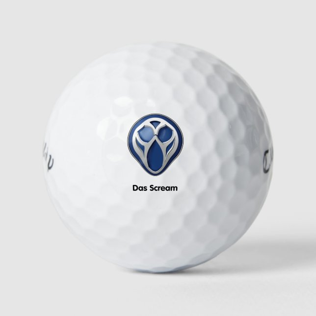 das Scream Golfballen Golf Balls (Front)