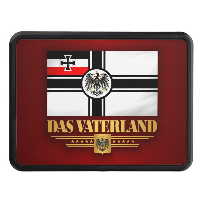 Das Vaterland Trailer Hitch Cover (Front)
