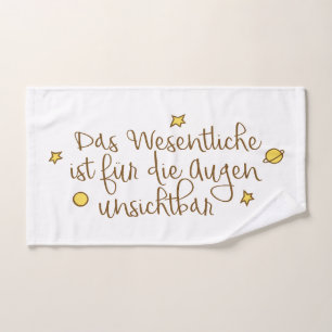 Das Wesentliche ist für die Augen unsichtbar