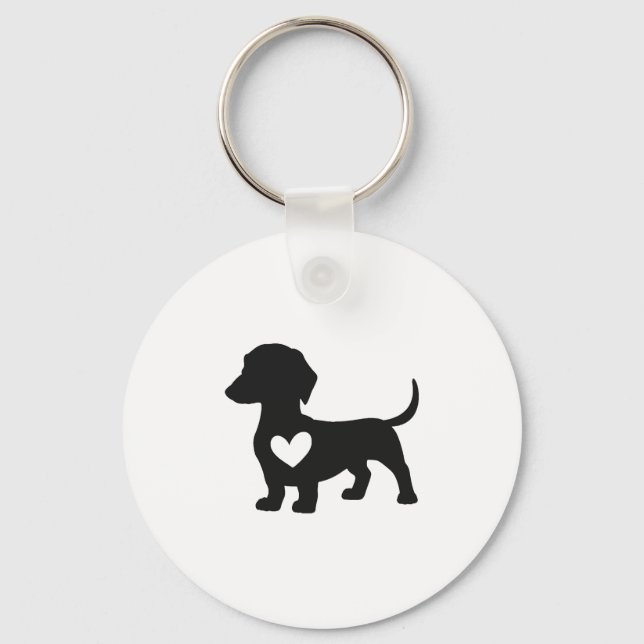 Daschund Copy Copy Copy Copy Copy Copy Keychain (Front)