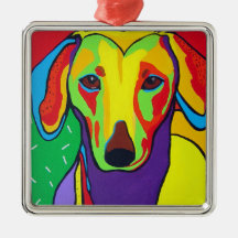 Daschund Doggie Ornament
