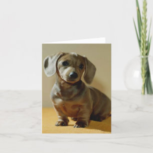 Daschund note cards