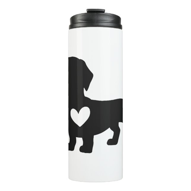 Daschund       thermal tumbler (Front)