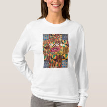 DASCOTT My Africa white long sleeve T-shirt