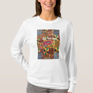 DASCOTT My Africa white long sleeve T-shirt