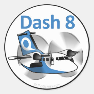Dash 8 Sticker (Factory Livery)