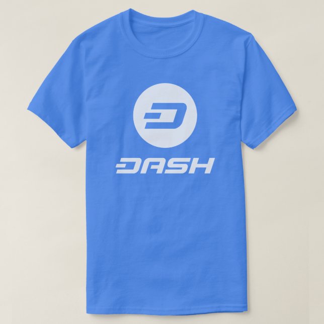 DASH - Men's Basic T-Shirt - LIGHT BLUE - Crypto (Design Front)