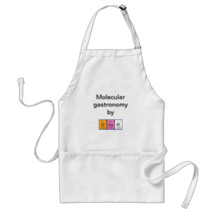 Dash periodic table name apron