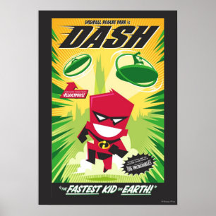 Dash Pop Art Poster