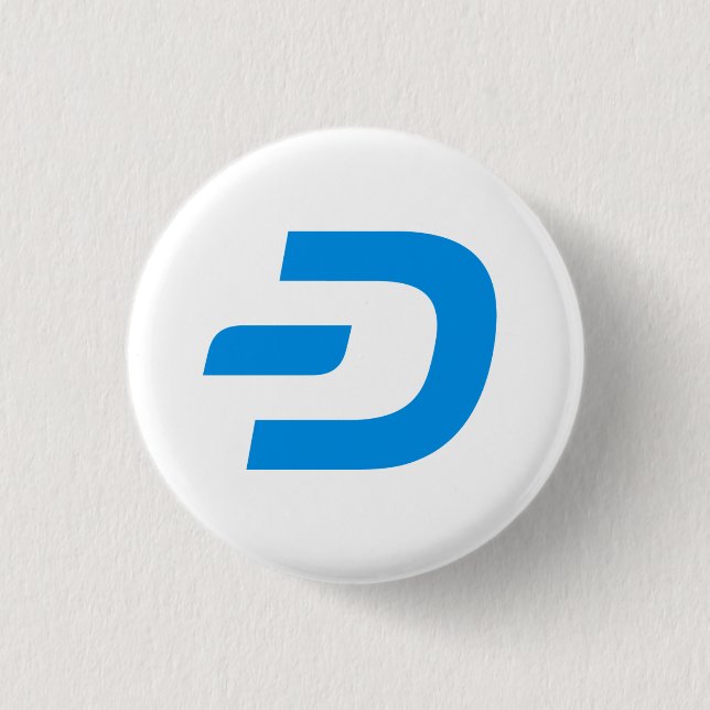 DASH Small Button New  Logo (Front)