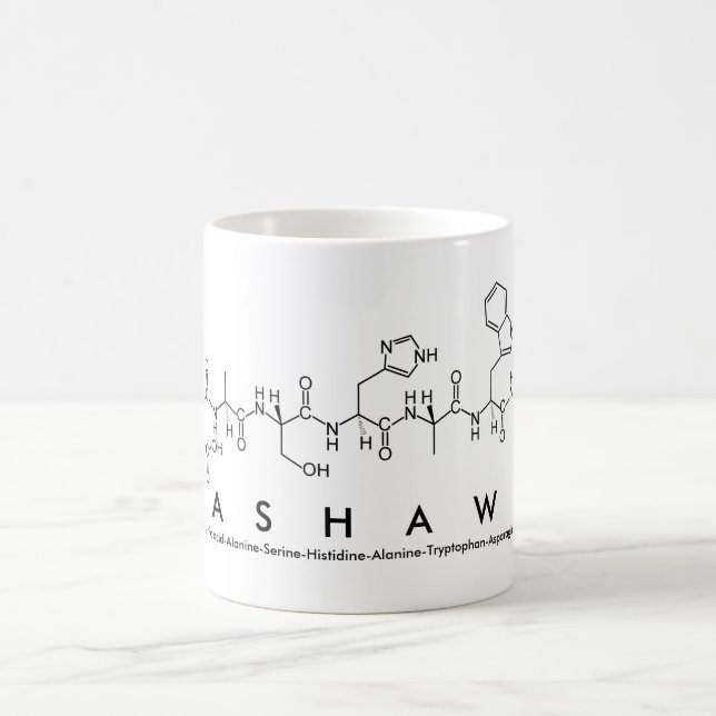 Dashawn peptide name mug (Center)