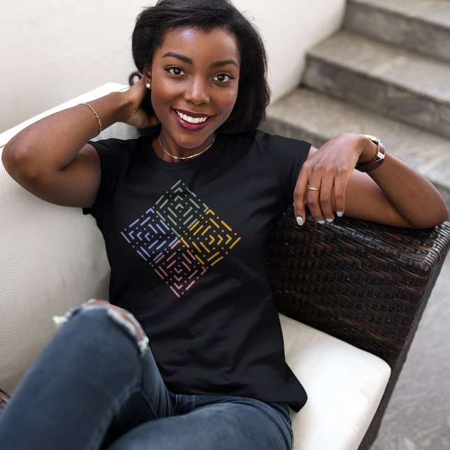 Dashed Squares T-Shirt (Creator Uploaded)